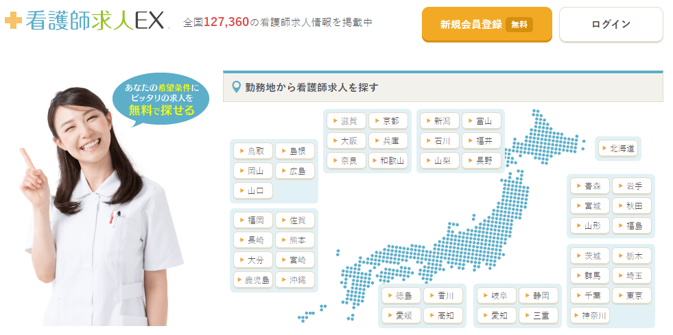 看護師求人EX